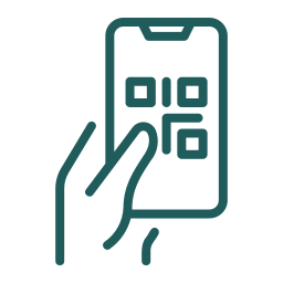 QR code integration icon
